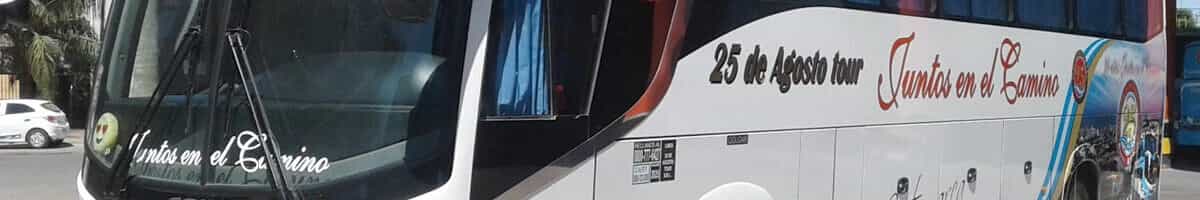 25 de Agosto Pasajes en micro