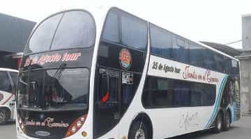 25 de Agosto Pasajes en micro